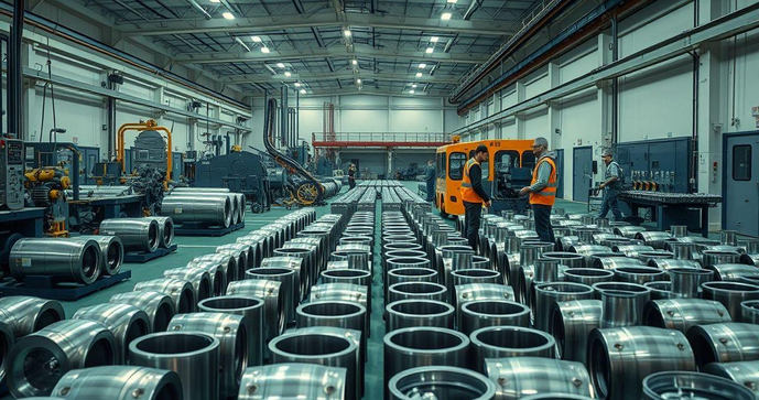 Fábrica de cilindros: produção especializada para aplicações hidráulicas e pneumáticas Fábrica de cilindros: produção especializada para aplicações hidráulicas e pneumáticas